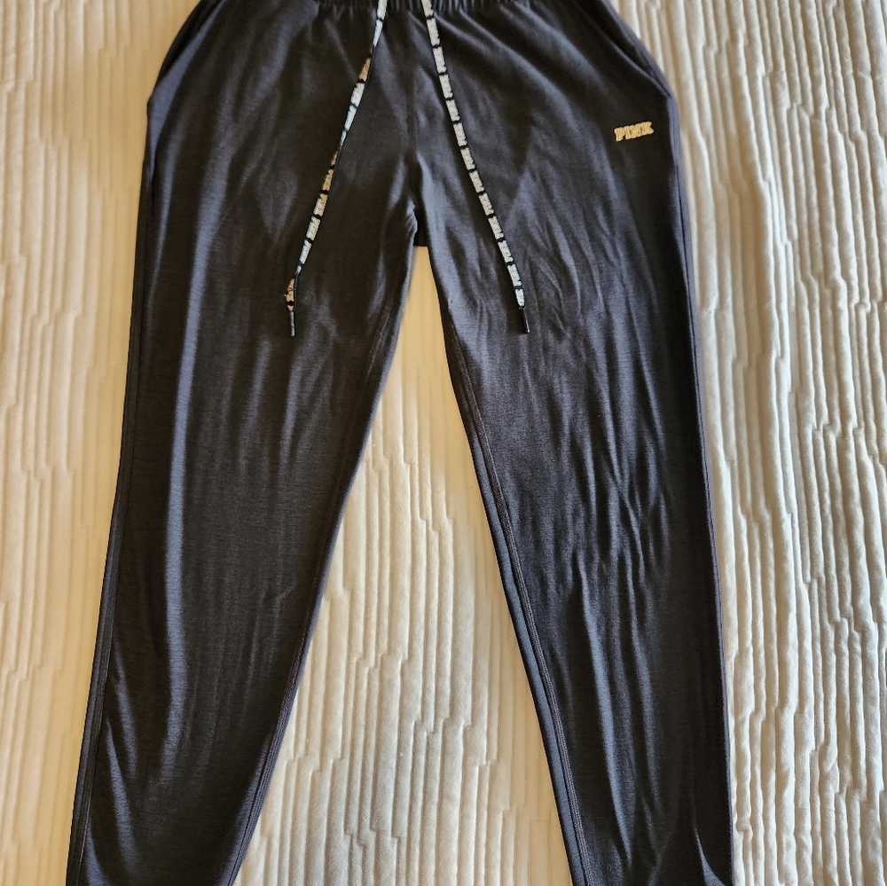 Victorias Secret PINK Grey Jogger Sweats Small